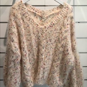 POL Cream/Multi colored dots sweater